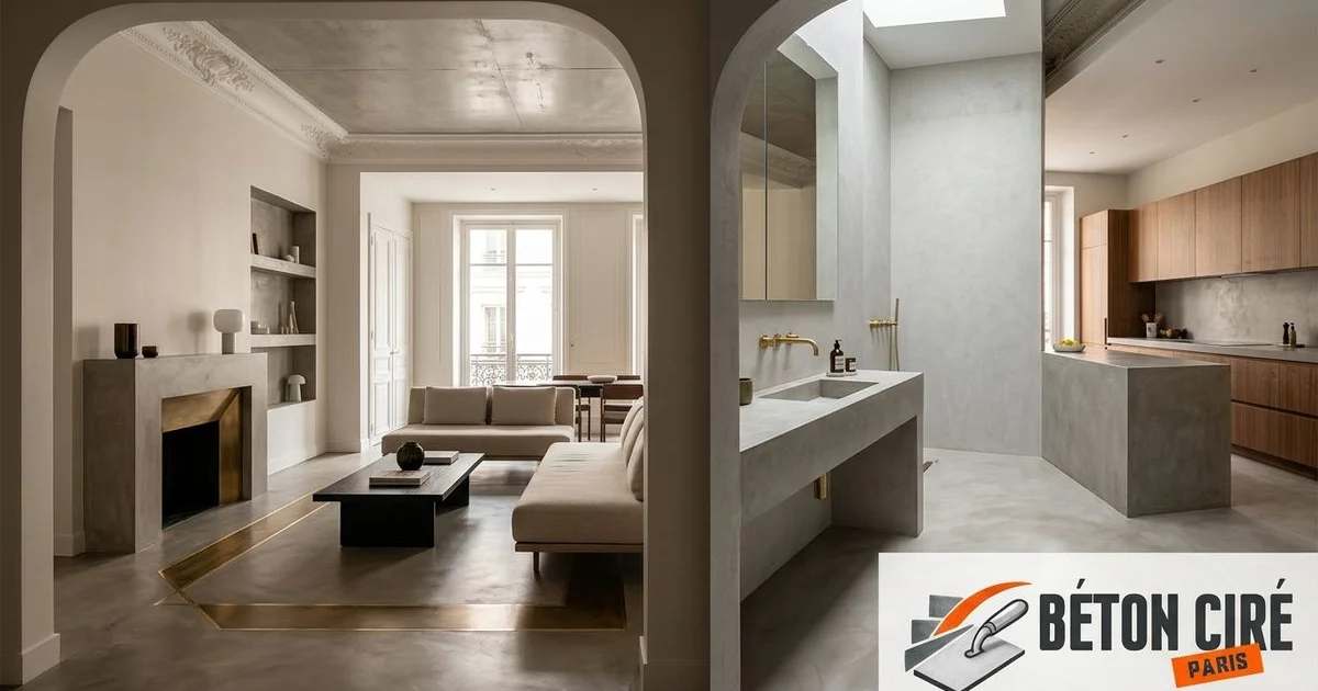 10 Idées Déco avec le Béton Ciré en 2026 — Tendances & Inspirations
