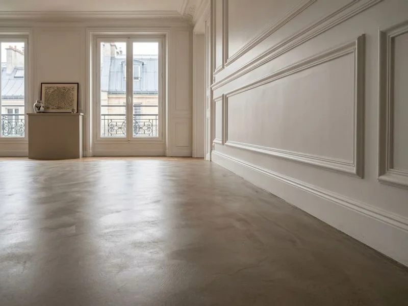 Béton Ciré Appartement Parisien réalisation 1