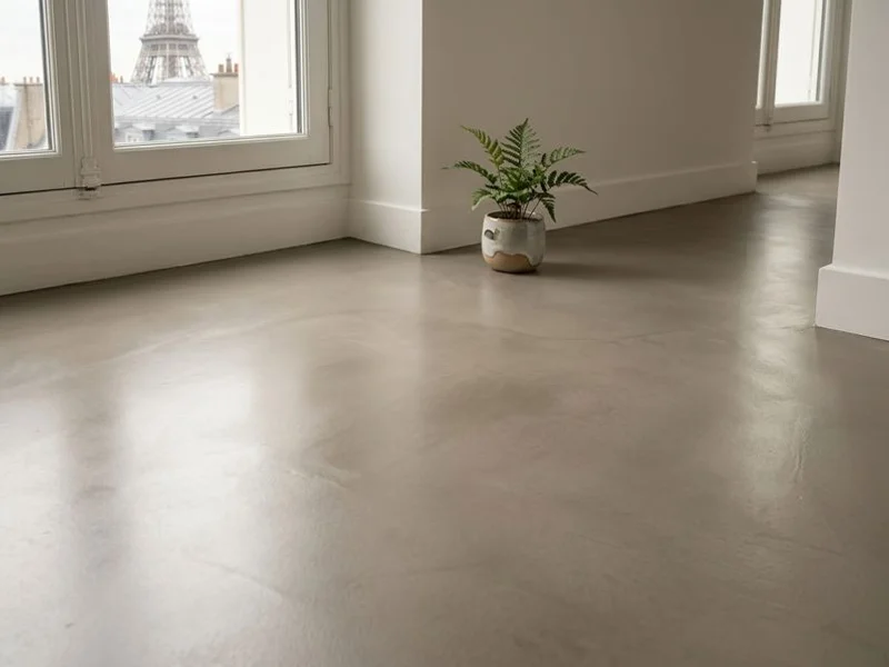 Béton Ciré Sol réalisation 3