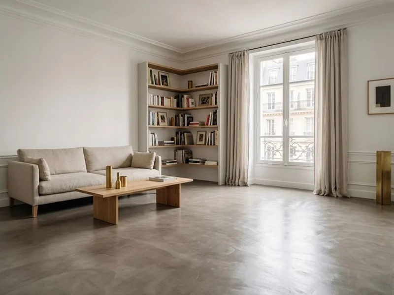 Béton Ciré Sol réalisation 1