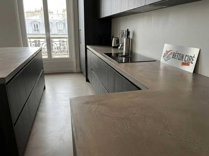 Rénovation en Béton Ciré réalisation 3