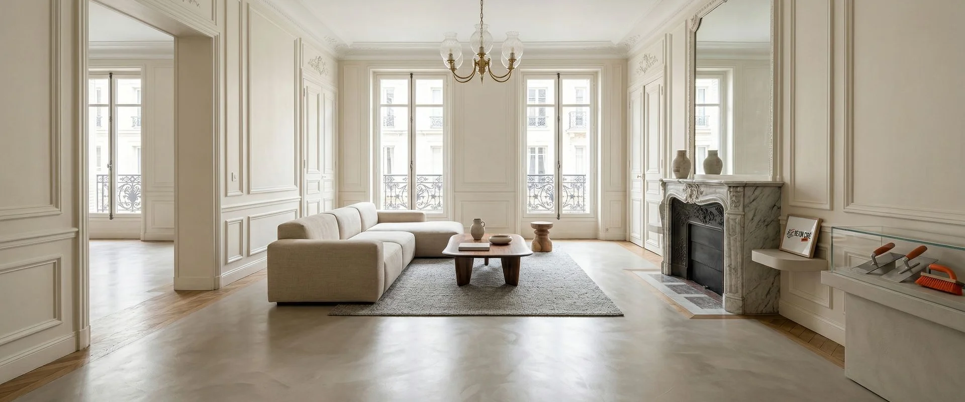 Béton Ciré Appartement Parisien