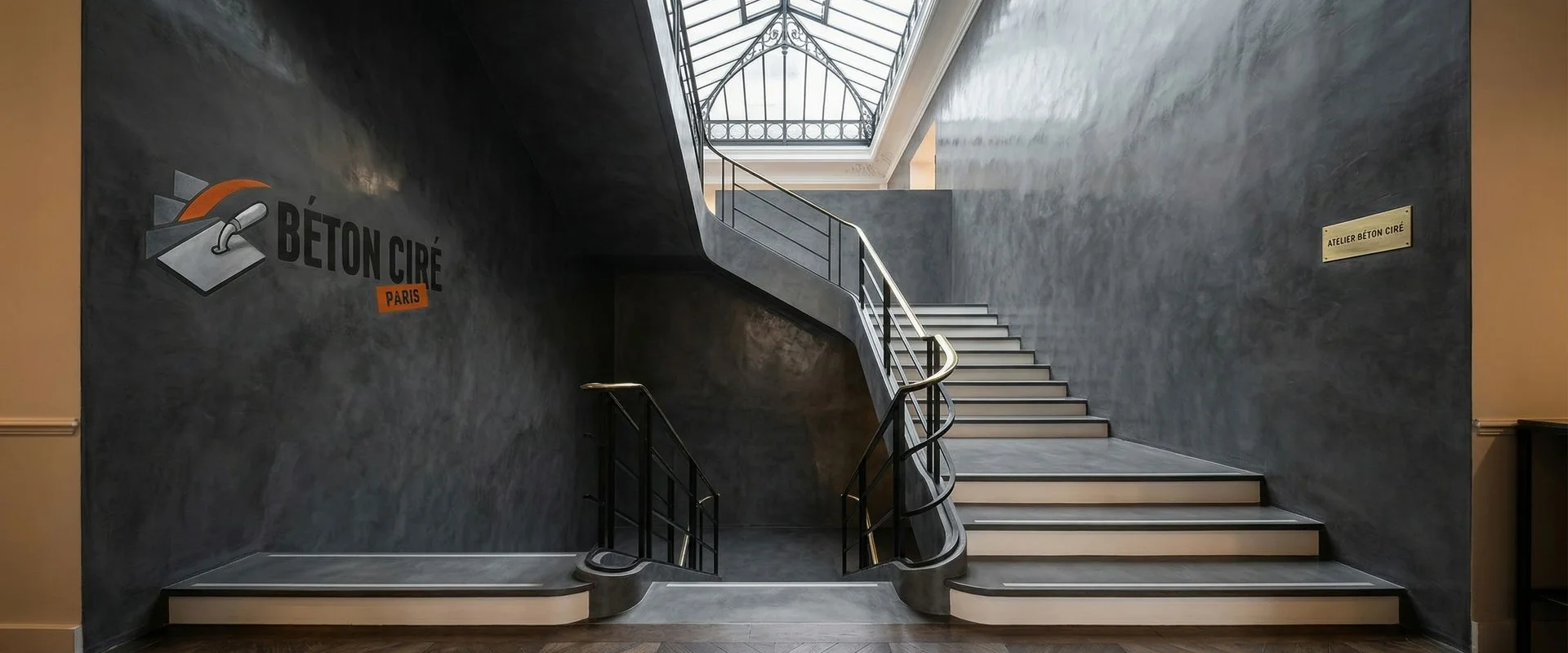 Béton Ciré Escalier