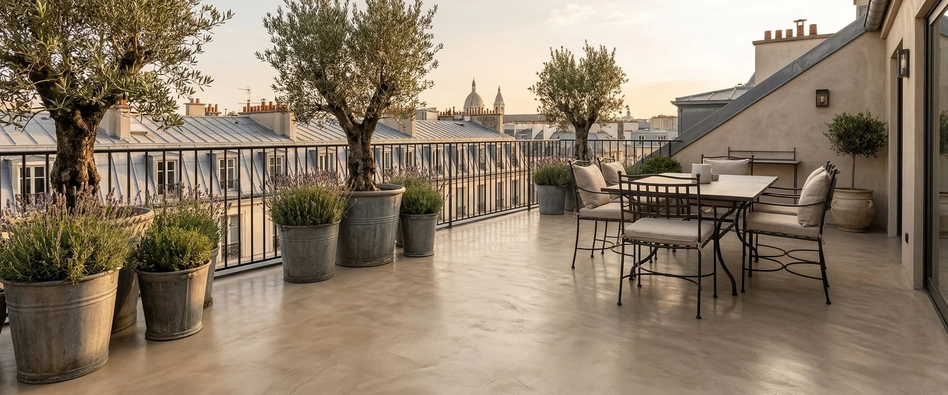 Béton Ciré Terrasse & Extérieur