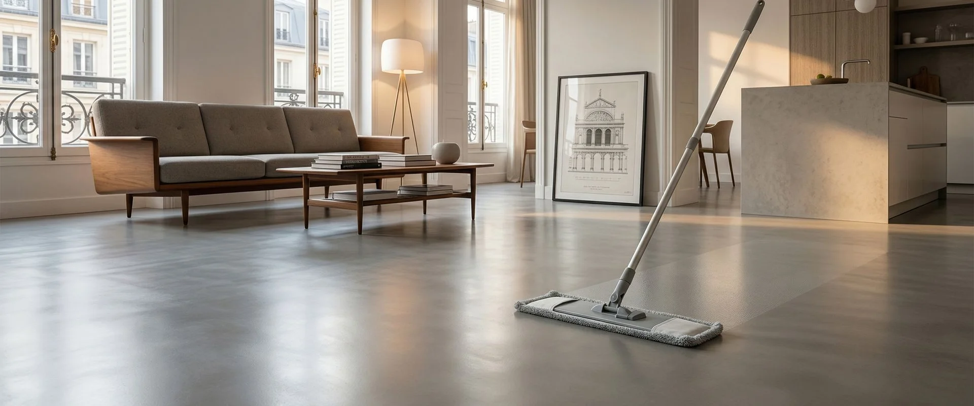 Entretien du Béton Ciré