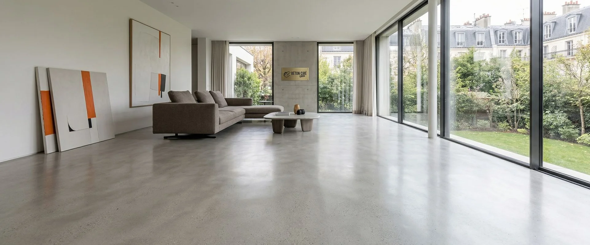 Béton ciré à Versailles