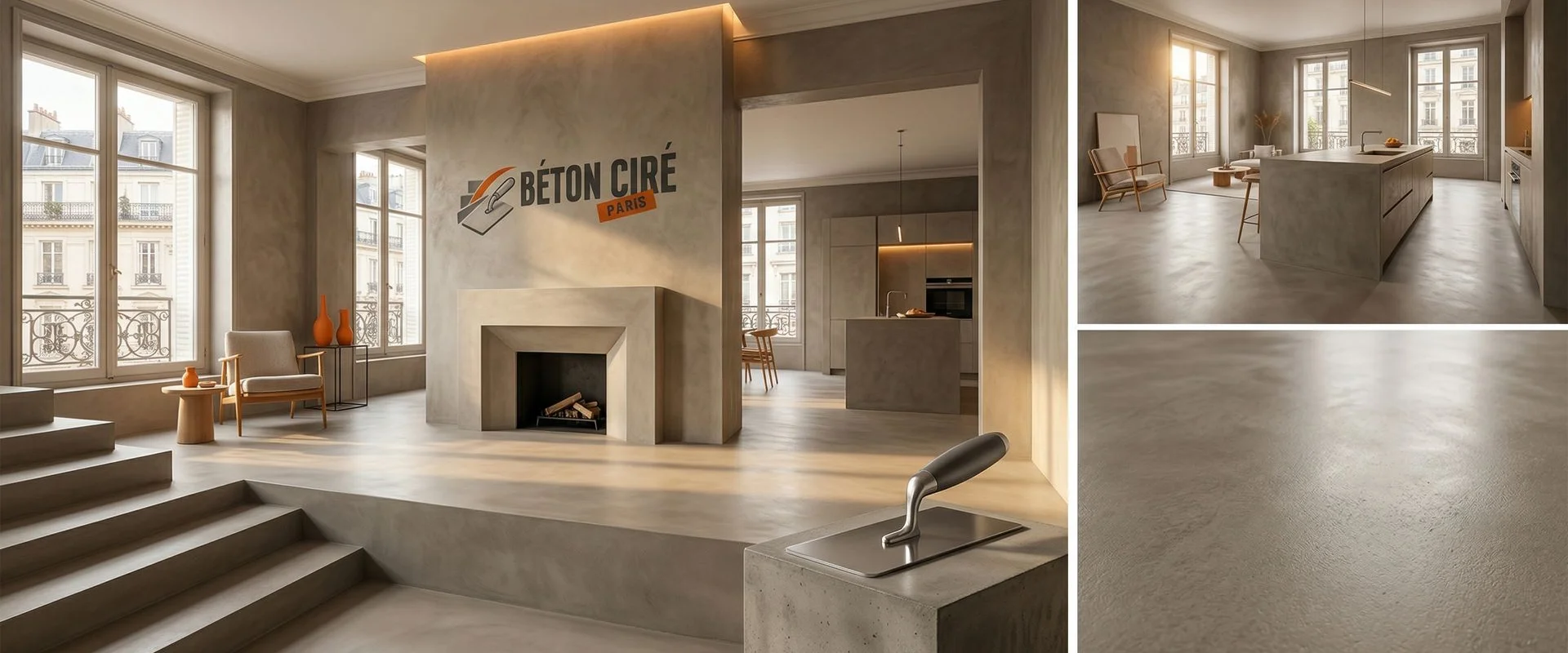 Rénovation en Béton Ciré